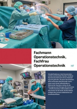 Faltblatt Fachmann/-frau Operationstechnik HF