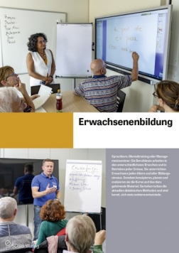 Faltblatt Erwachsenenbildung