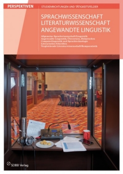 Perspektivenheft Sprachwissenschaft, Literaturwissenschaft, angewandte Linguistik