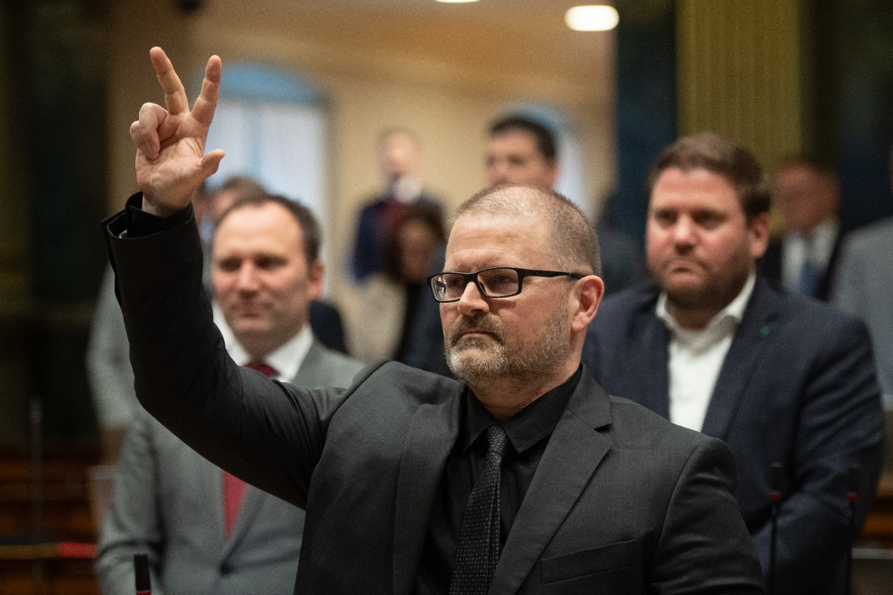 Vereidigung von Ralph Sutter als Handelsrichter