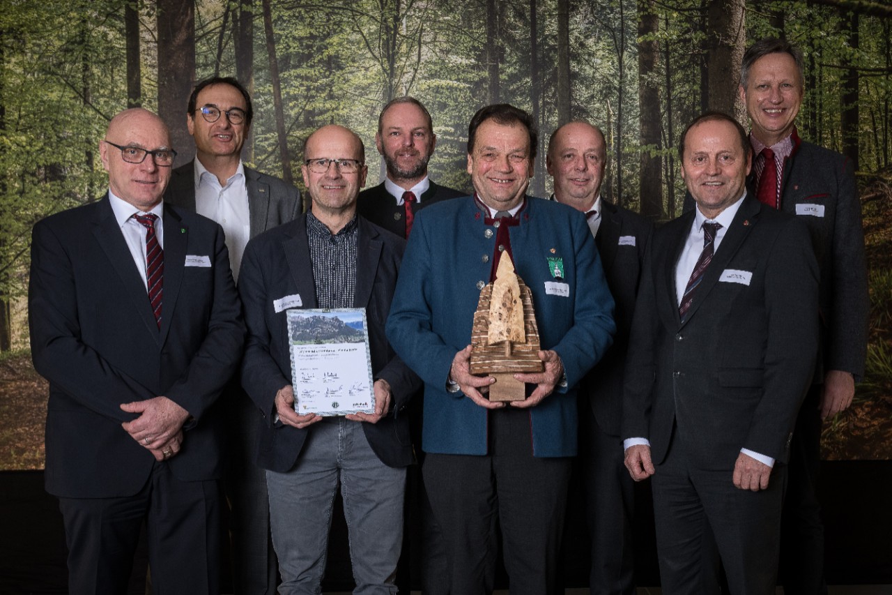 Event -  Alpiner Schutzwaldpreis Helvetia 2019 2020
