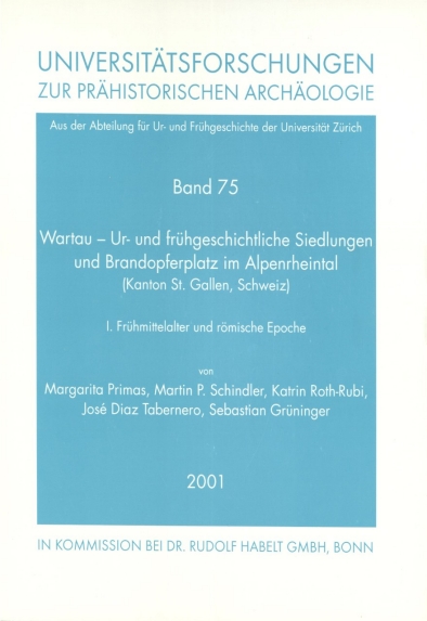 Titelbild Wartau I, Band 75