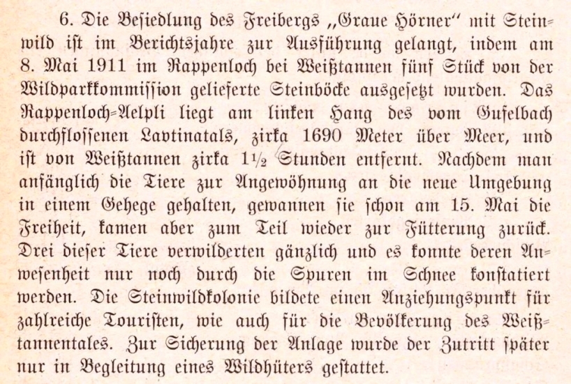 Aus dem Amtsbericht des Regierungsrates (1911), StASG ZA 003