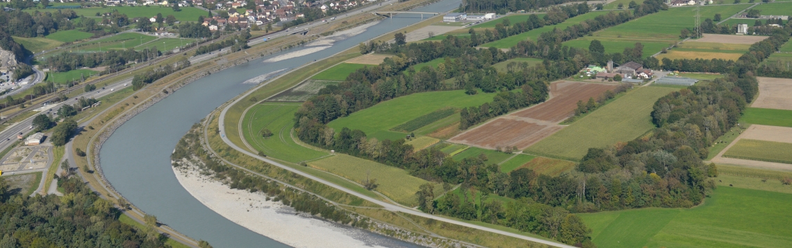 Rhein bei Trübbach-Balzers