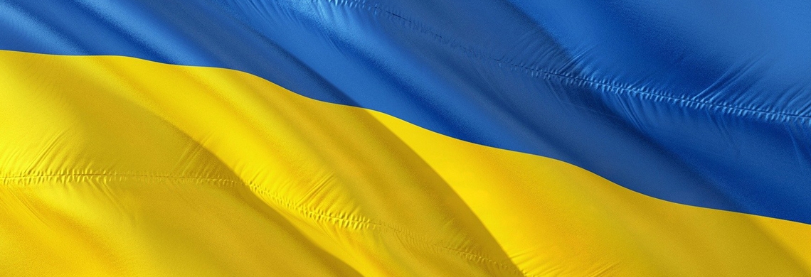 Ukraine Flagge