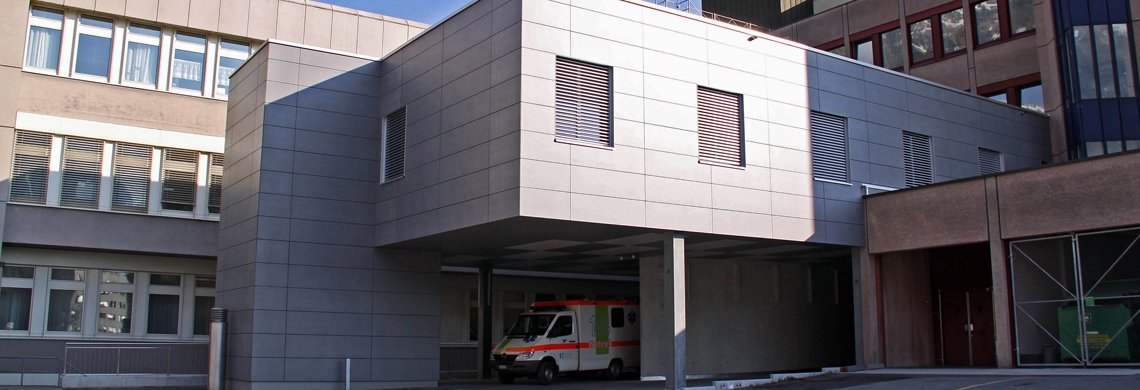 Notaufnahme aussen Spital Walenstadt