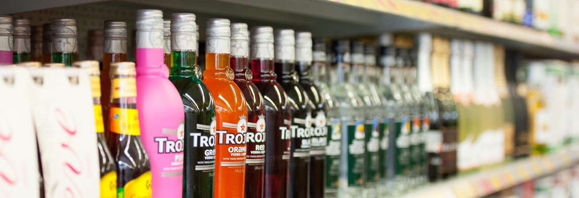 Symbolbild Alkoholverkauf