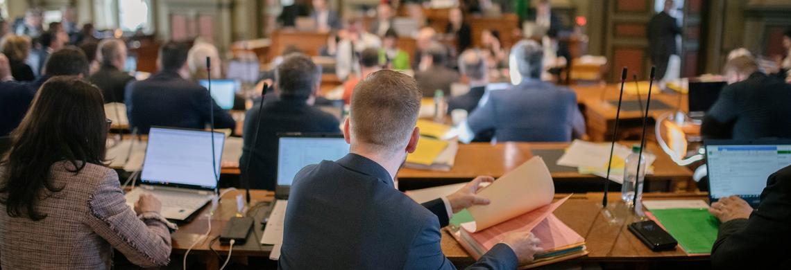 Bild aus der Session des Kantonsrates