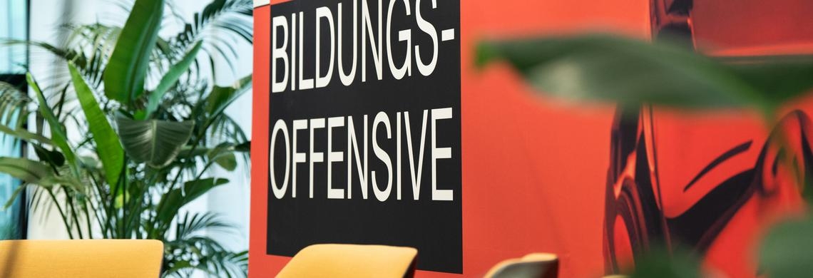 Plakat der IT Bildungsoffensive