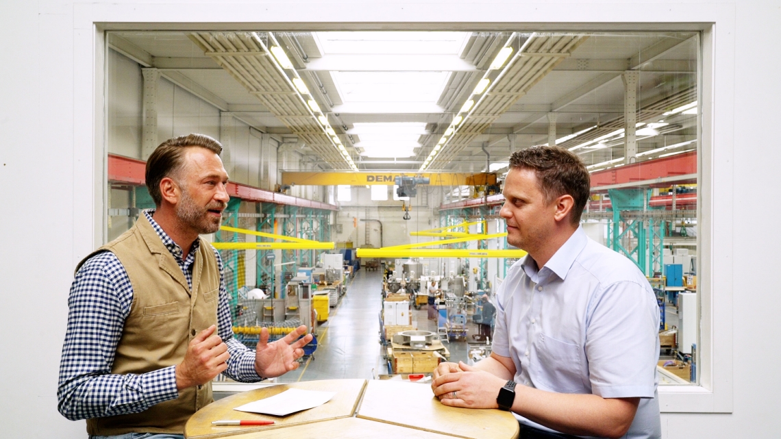 BGFtalk zu Gast bei der Bühler AG in Uzwil