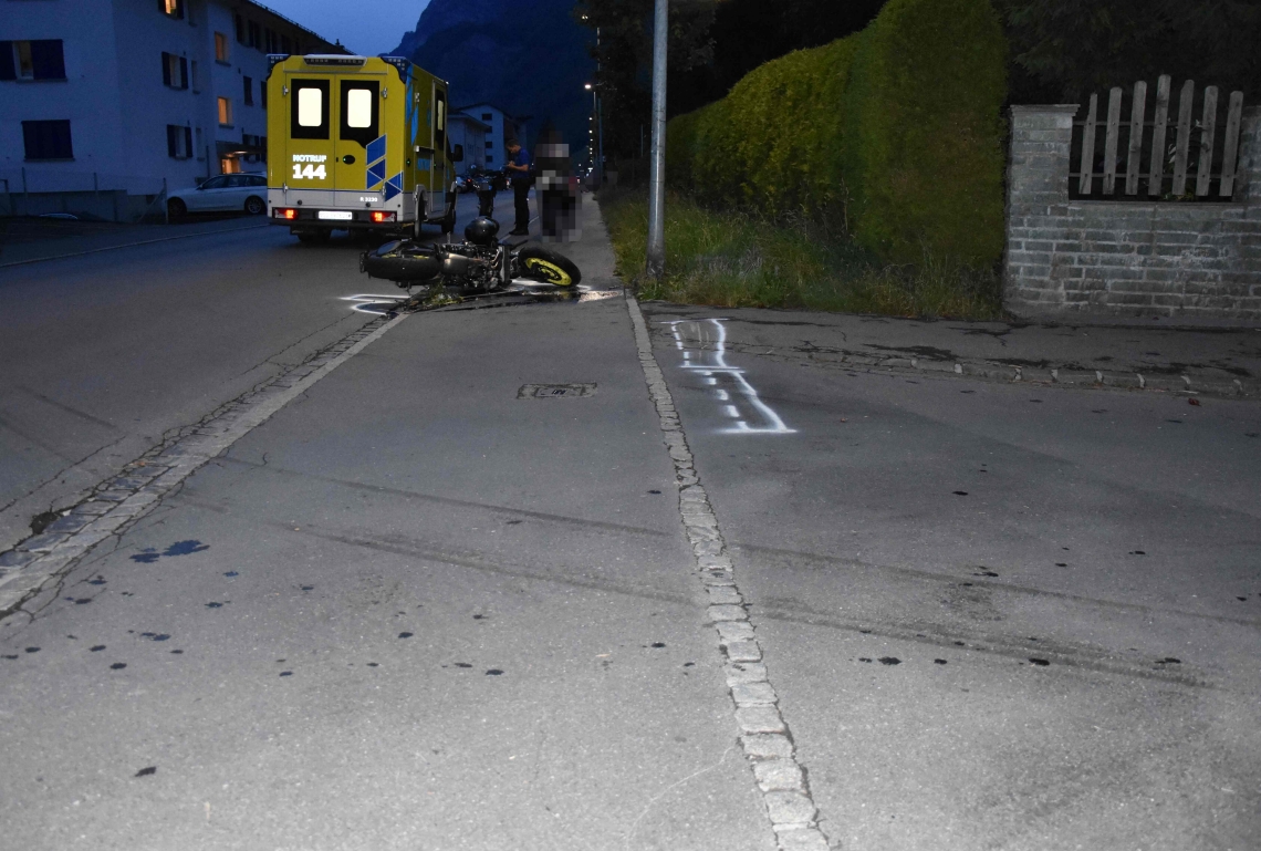 Walenstadt Unfall