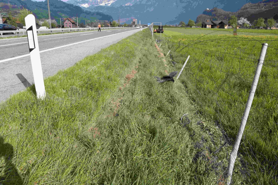 Unfall Flums Hochwiese