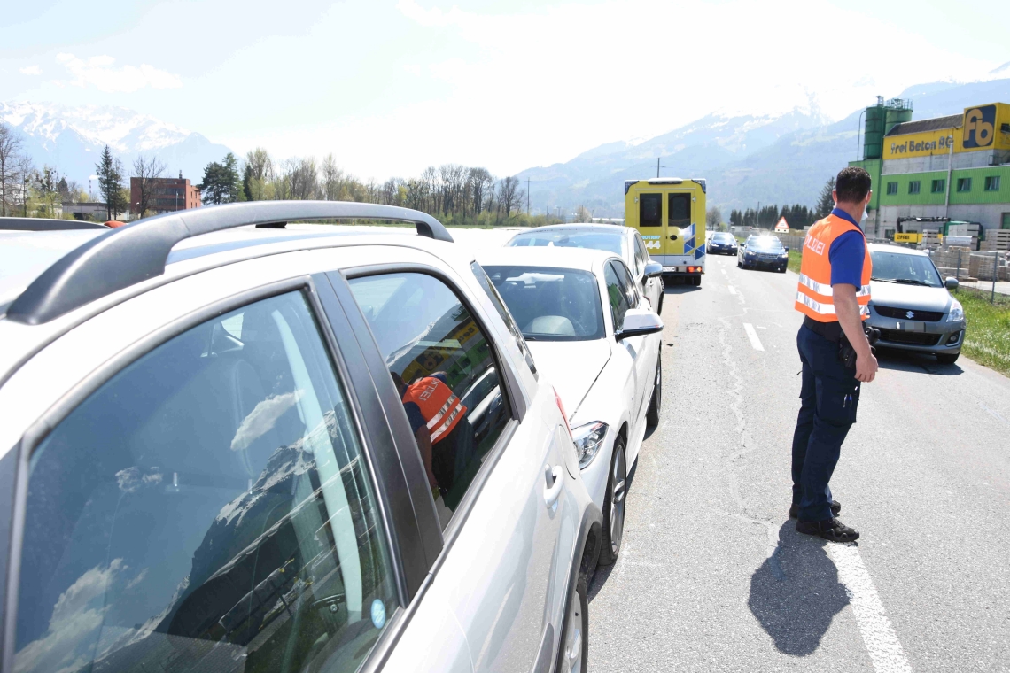 Grabs Auffahrkollision