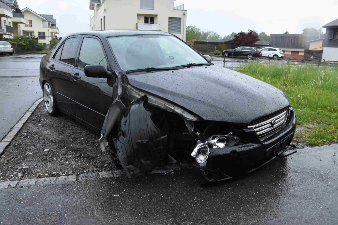 Sennwald Selbstunfall