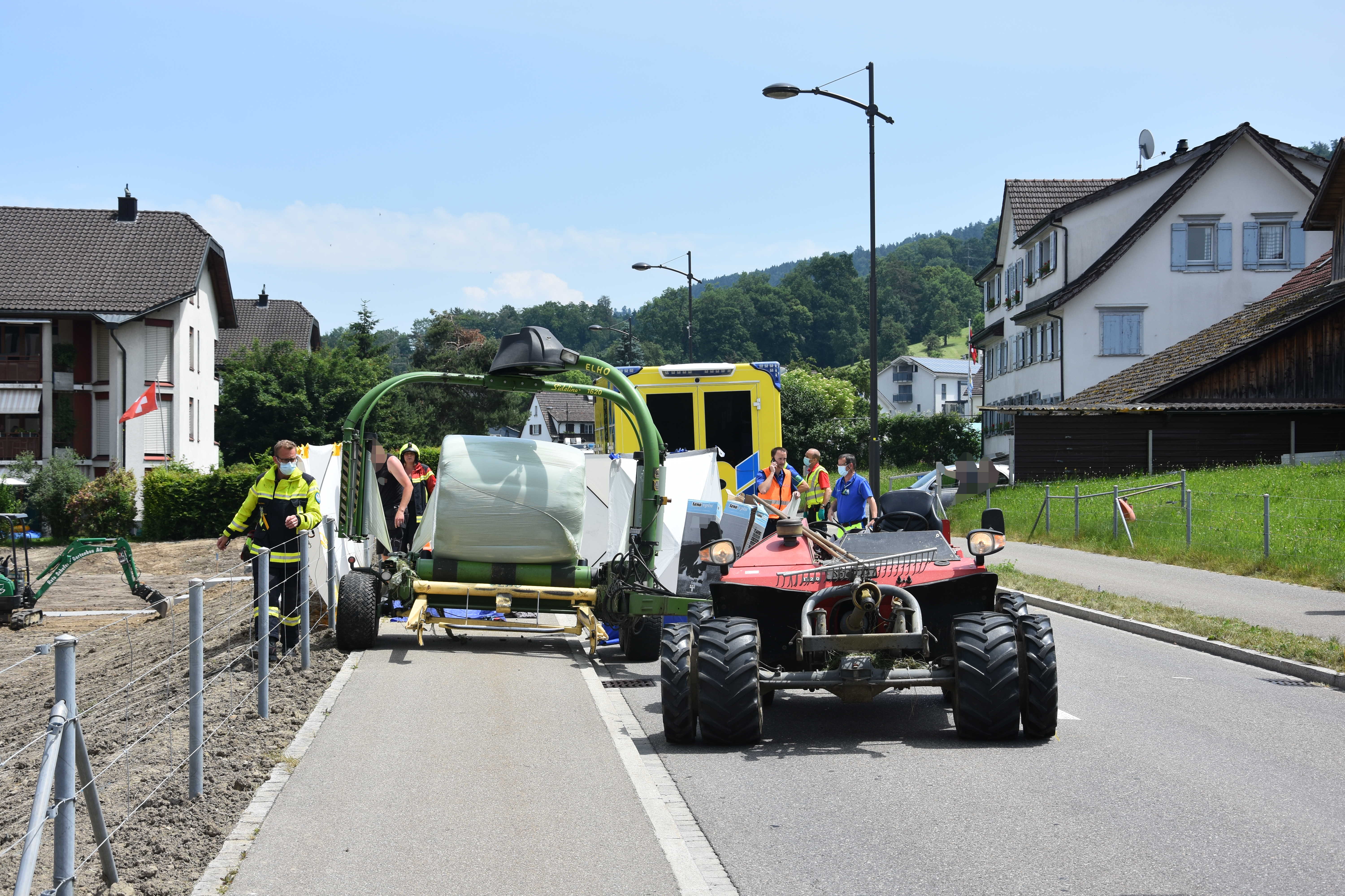 Rorschacherberg Todlicher Unfall Durch Landwirtschaftlichen Maschinenanhanger Sg Ch