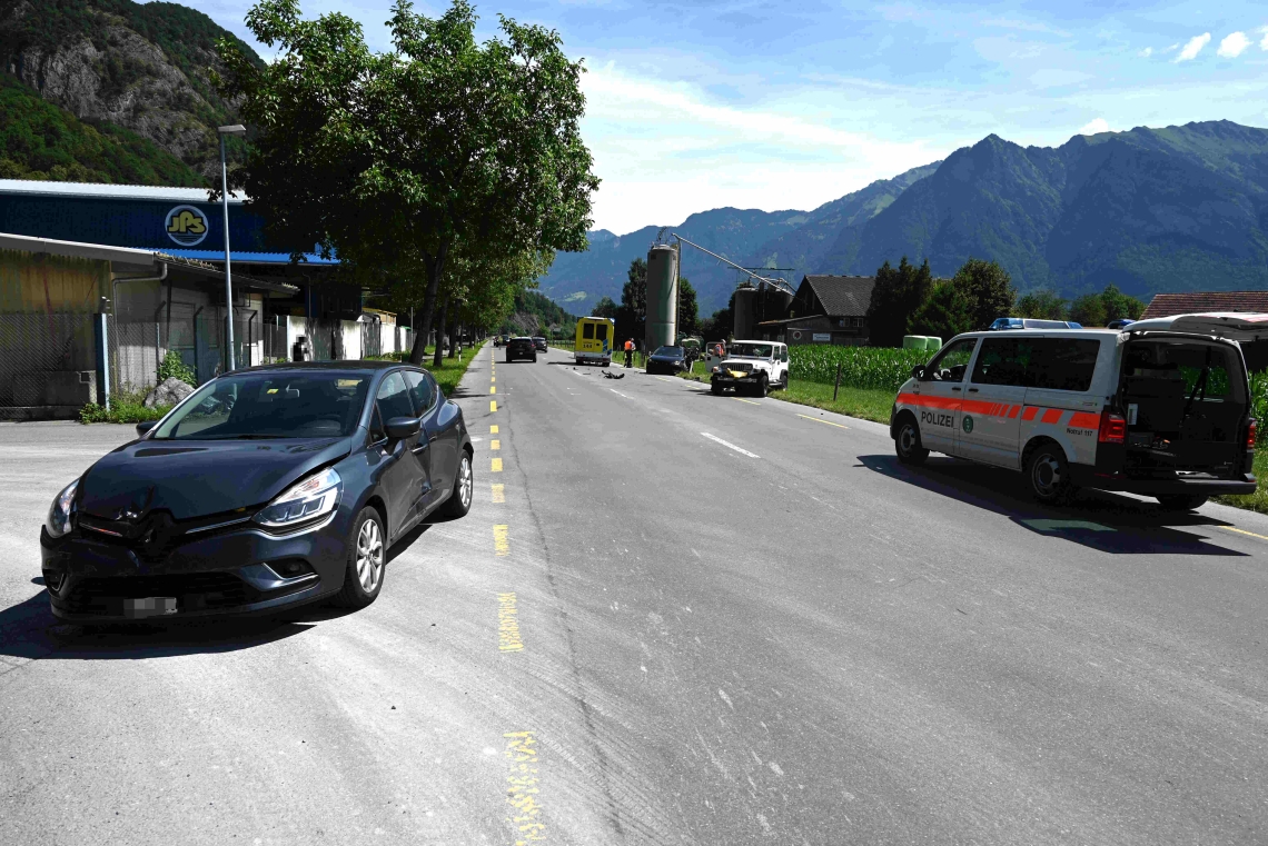 Sargans Unfall