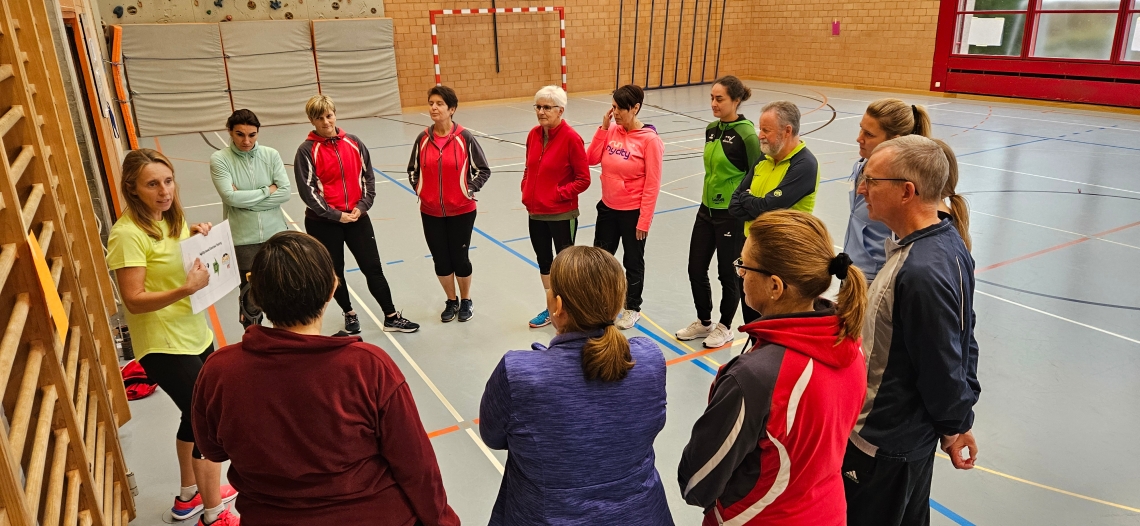 Fortbildungskurs für Erwachsenensport-Leiterinnen und -Leiter in Kaltbrunn