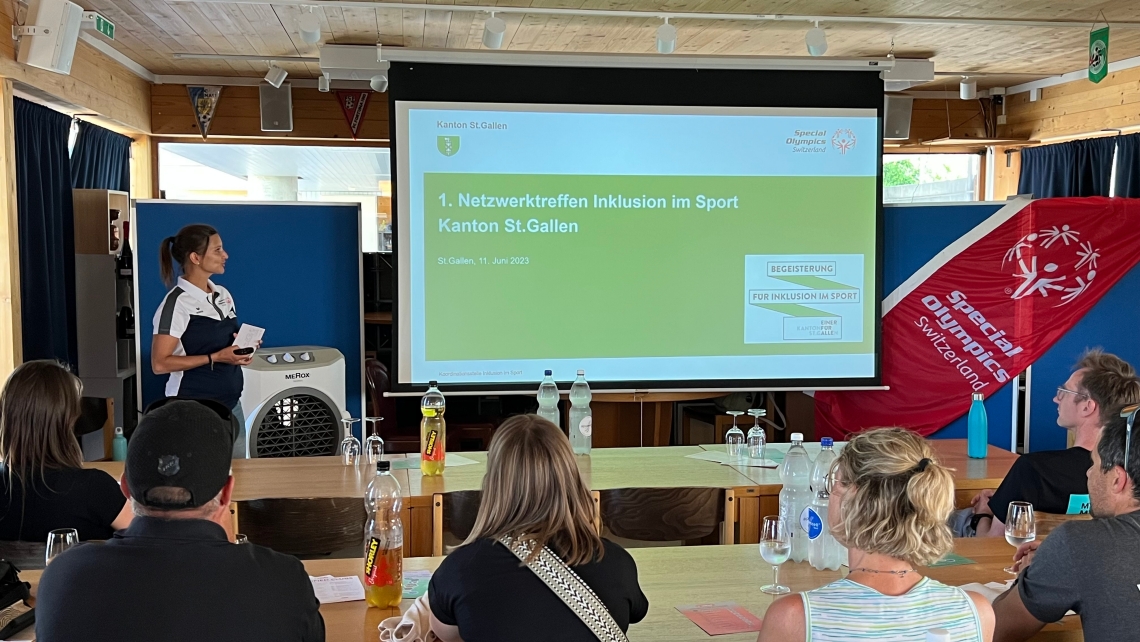1. Netzwerktreffen Inklusion im Sport St.Gallen im Jahr 2023