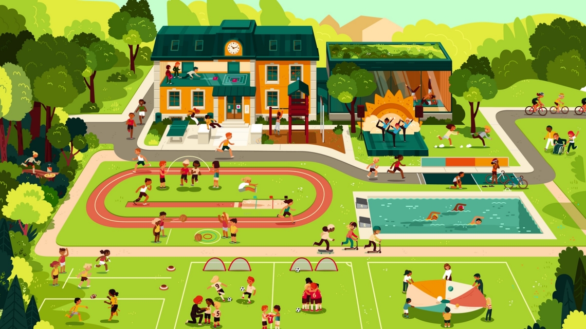 Vielfalt des Sports