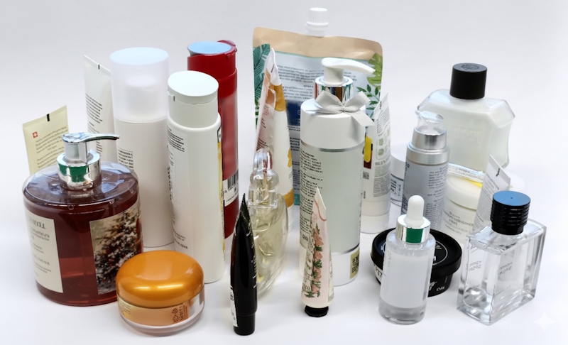 Untersuchte Kosmetika