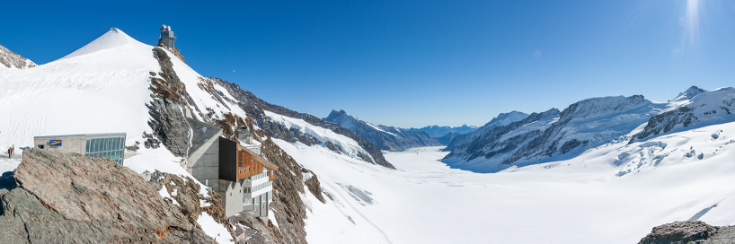 Jungfraujoch und Aletschgletscher